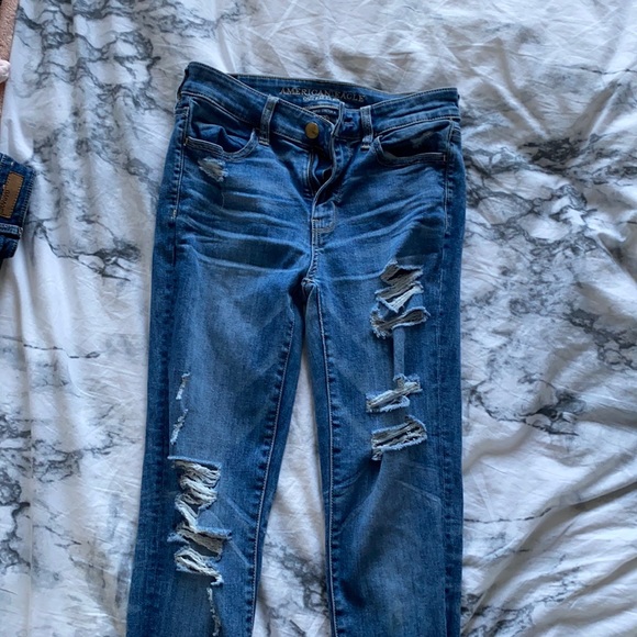 american eagle super stretch jeans - Picture 1 of 4